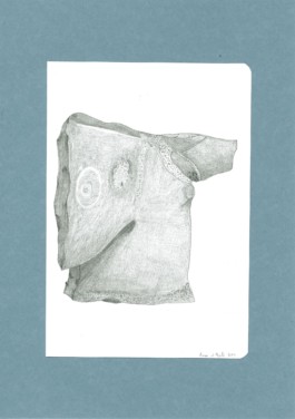 Amor und Psyche, 2021, pencil on paper