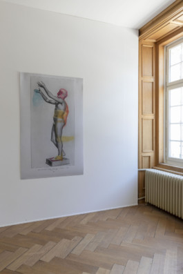 Der betende Knabe, exhibition view, Auflage ......../5000, 2019, Kunsthaus Langenthal 