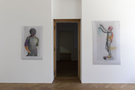Sacha Rappo, exhibition view, Auflage ......../5000, 2019, Kunsthaus Langenthal. Photo: Judith Kakon