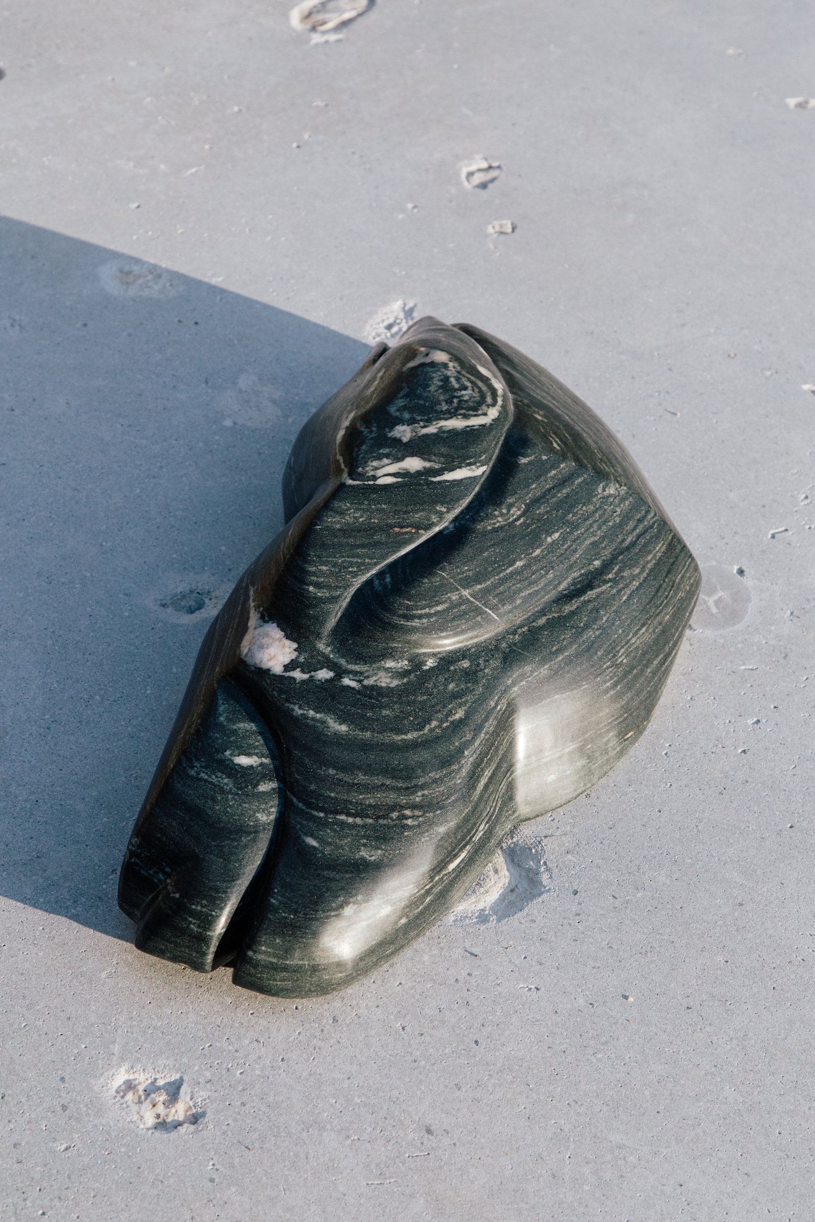 Sacha Rappo, détail réfractaire (ruissellement), 2024